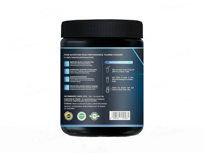 Pure Nutrition Taurine Nutraceutical Powder - Unflavoured