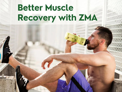 Pure Nutrition Zinc-ZMA, Magnesium  Vitamin B6 Veg Tablet