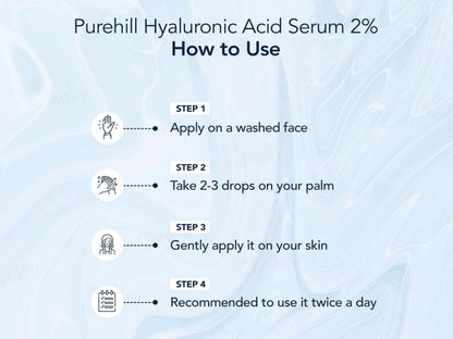 Purehill 2 Percent Hyaluronic Acid Face Serum