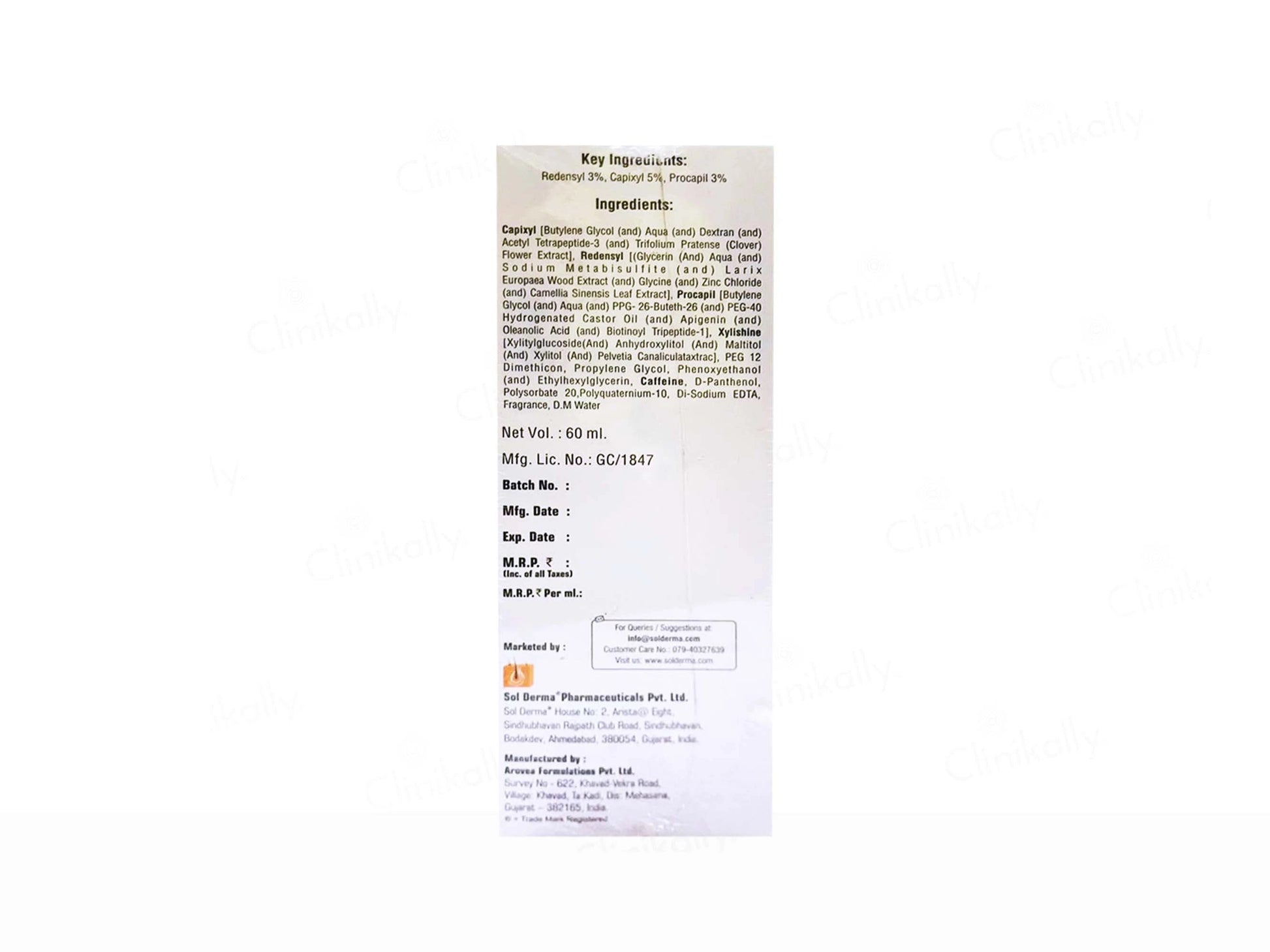 Pylodil-HS Hair Growth Serum
