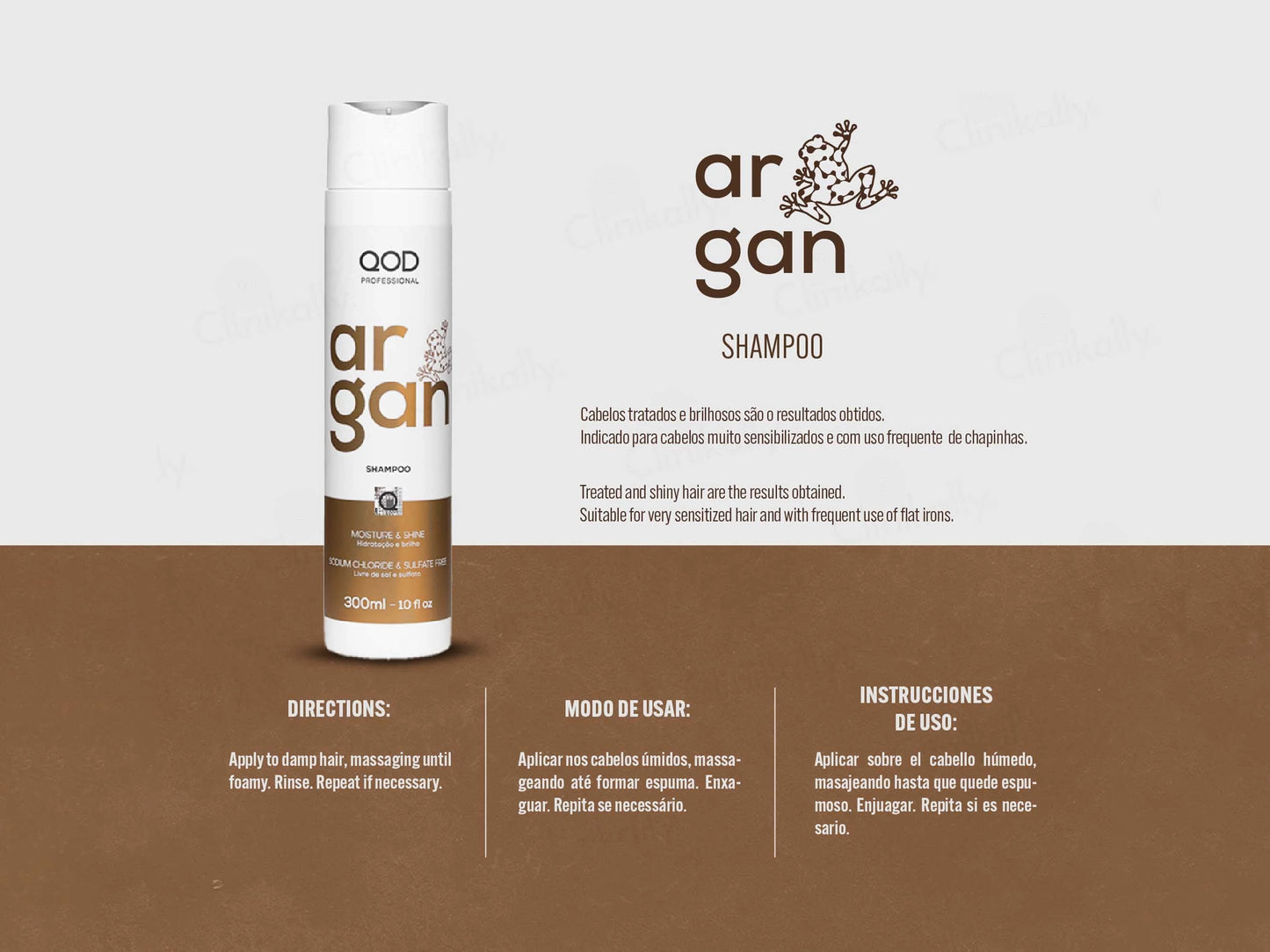 QOD Professional Argan Shampoo