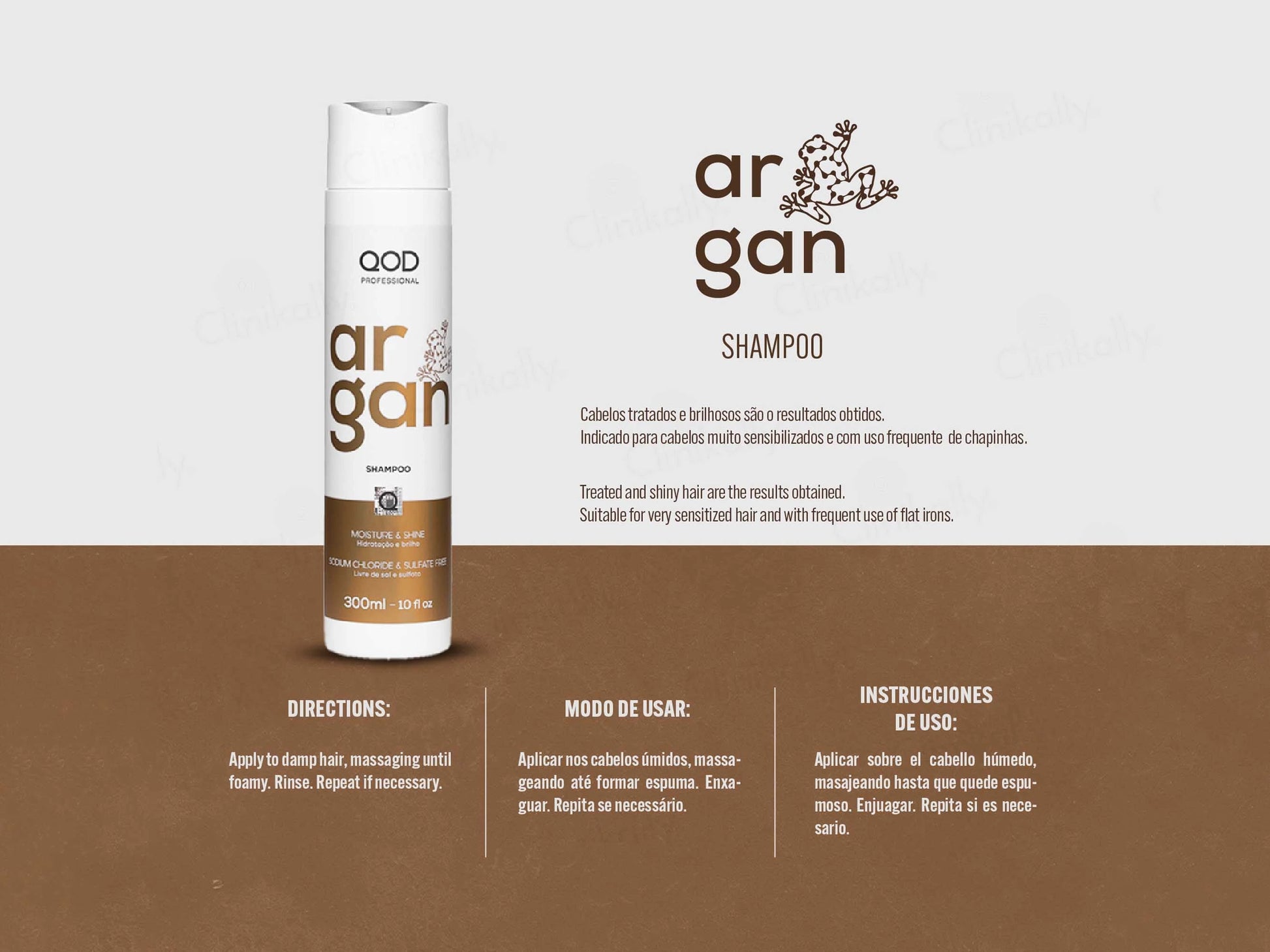QOD Professional Argan Shampoo