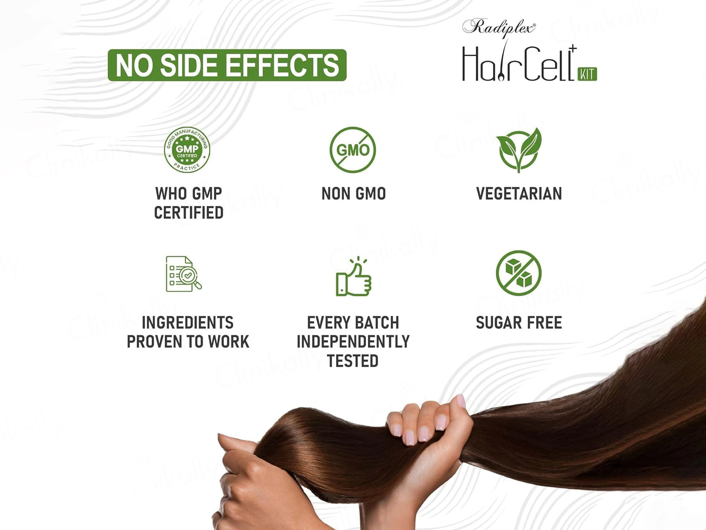 Radiplex Haircell Advanced Cyclical Therapy Hair Supplement Kit
