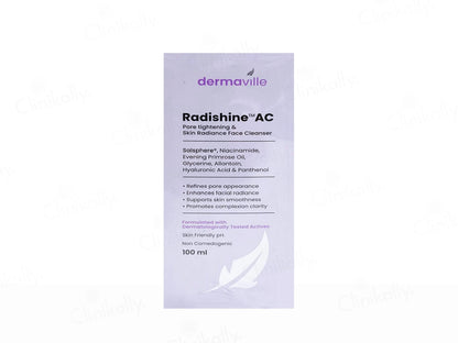 Radishine AC Pore Tightening and  Skin Radiance Face Cleanser