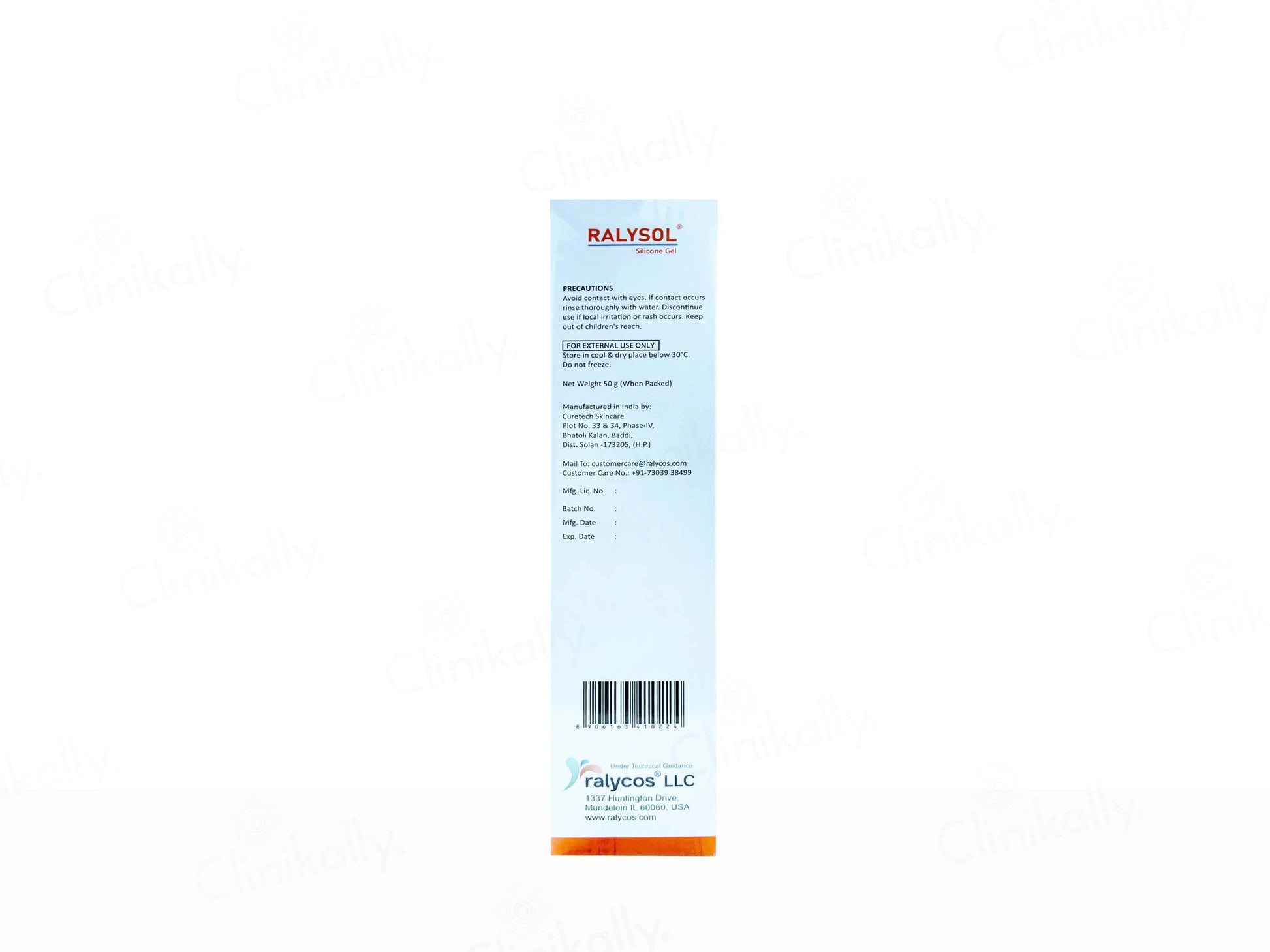 Ralysol Silicone Sunscreen Gel SPF 80