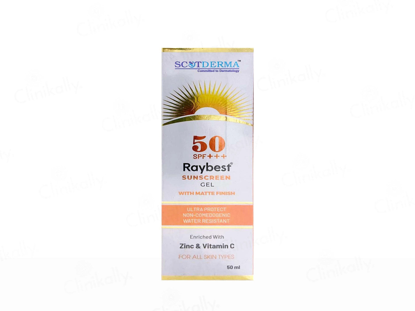 Raybest Matte Finish Sunscreen Gel SPF 50