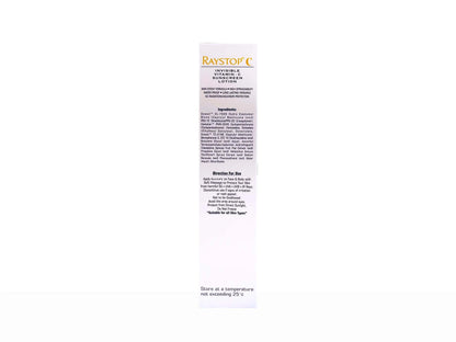 Raystop C Invisible Vitamin-C Sunscreen Lotion SPF 50 PA