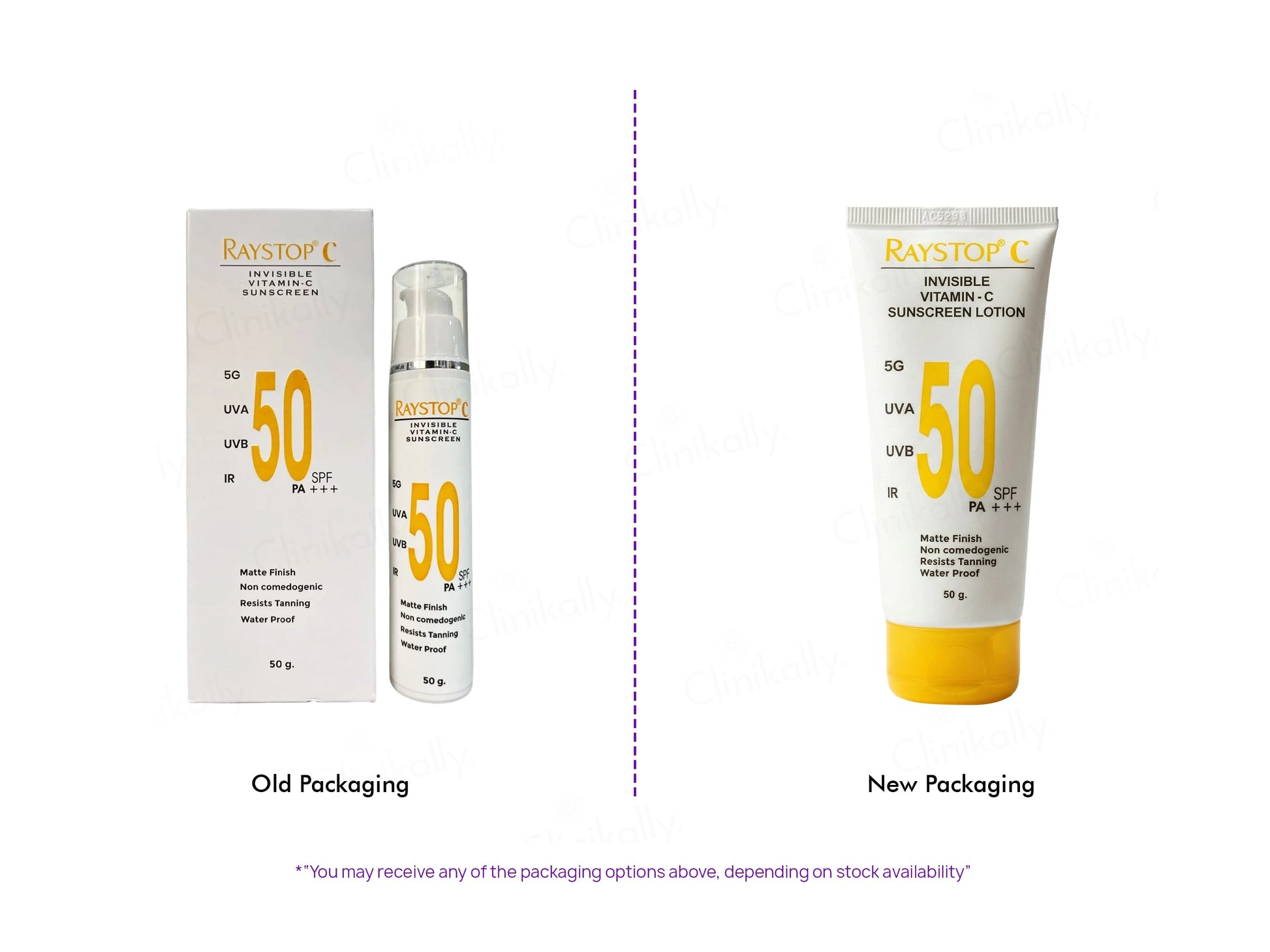 Raystop C Invisible Vitamin-C Sunscreen Lotion SPF 50 PA