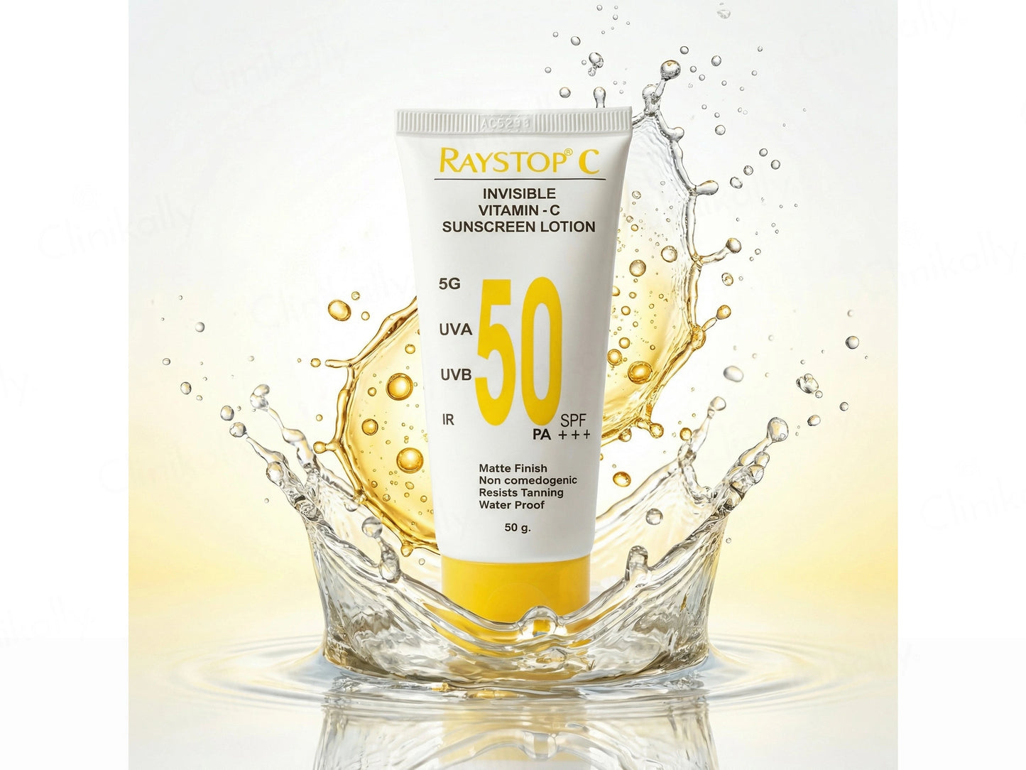 Raystop C Invisible Vitamin-C Sunscreen Lotion SPF 50 PA