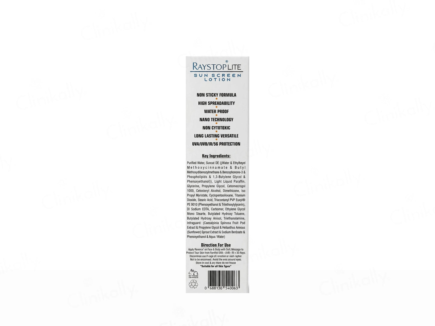 Raystop Lite Sunscreen Lotion SPF 30 PA