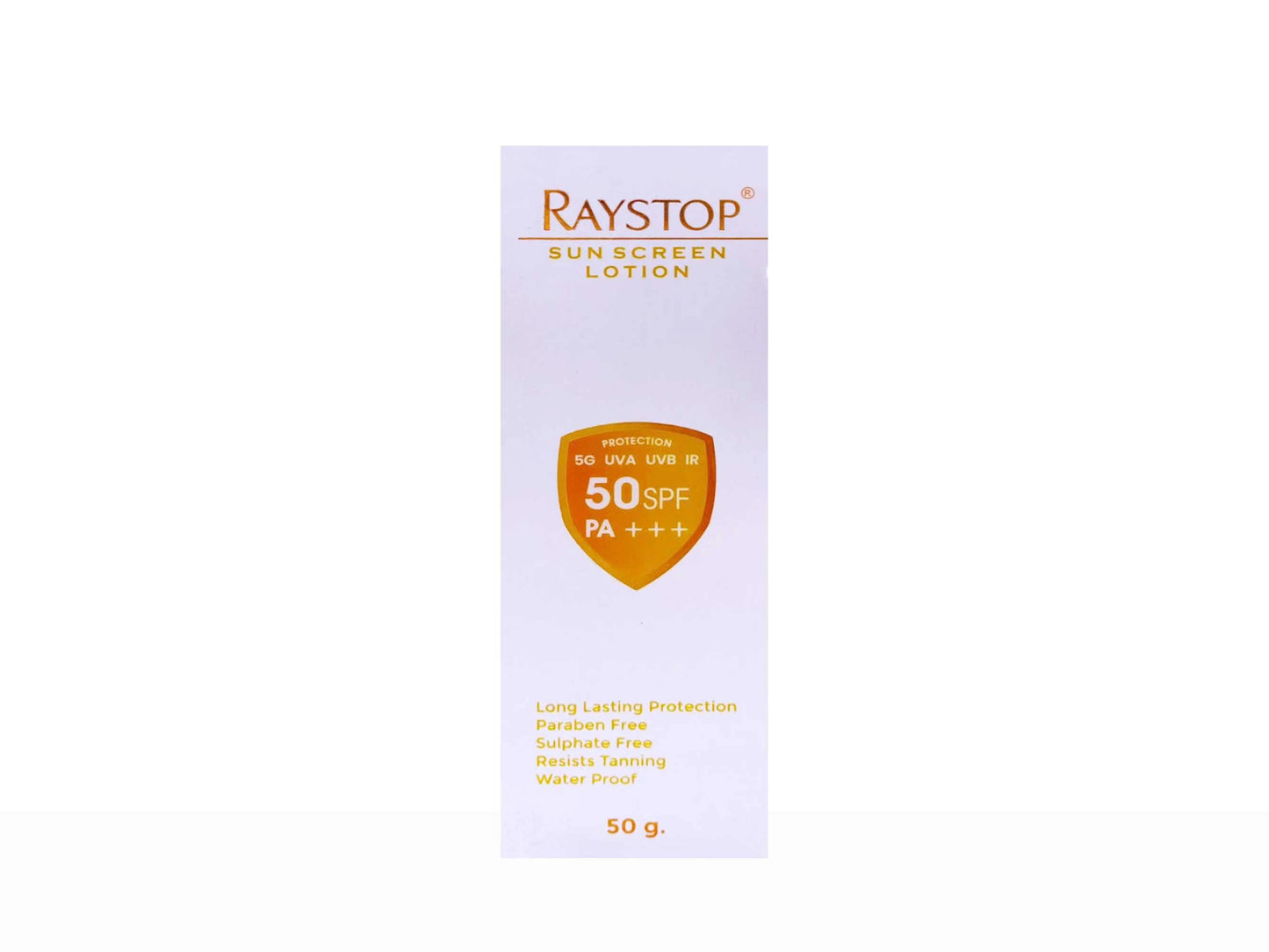 Raystop Sunscreen Lotion SPF 50 PA