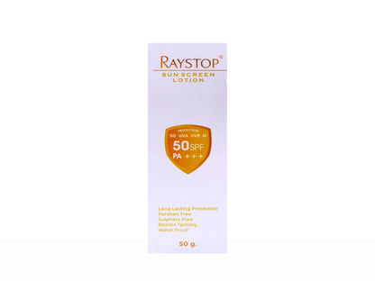 Raystop Sunscreen Lotion SPF 50 PA
