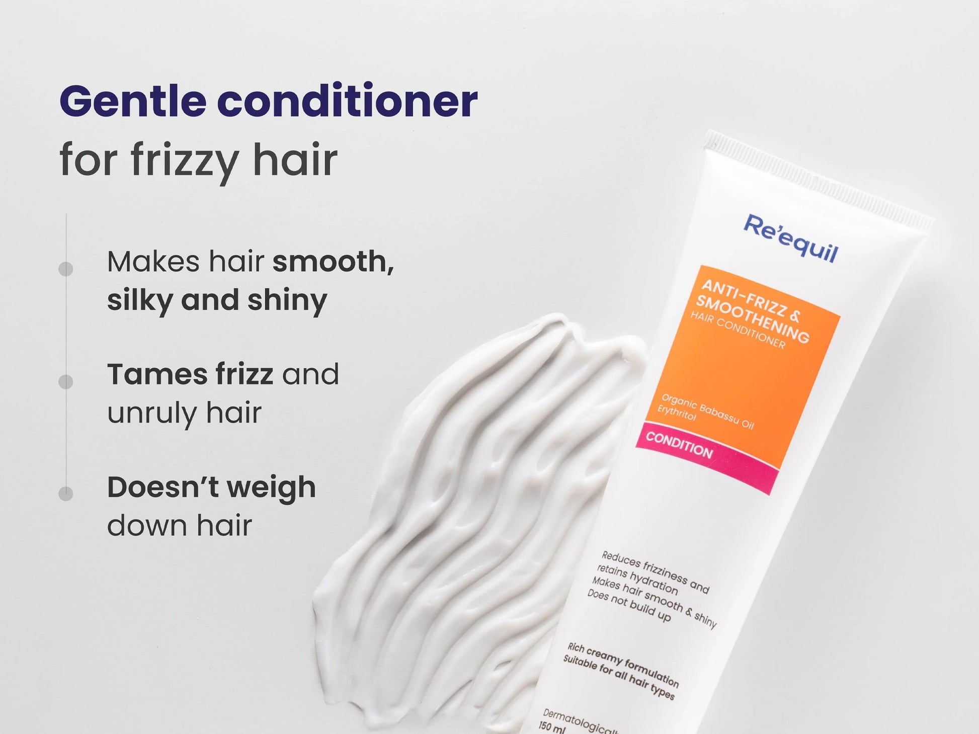 Re'equil Anti-Frizz and  Smoothening Hair Conditioner