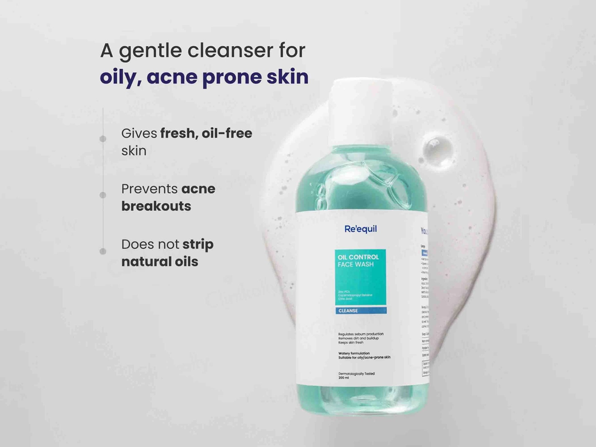 Re'equil Oil Control Face Wash