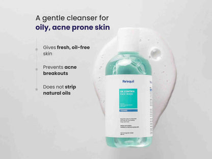 Re'equil Oil Control Face Wash