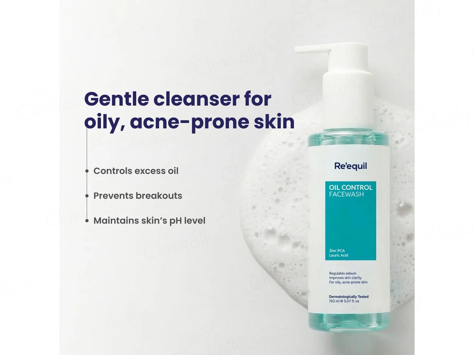 Re'equil Oil Control Face Wash