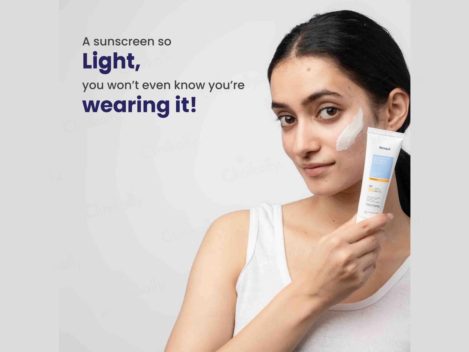 Re'equil Ultra Matte Dry Touch Sunscreen Gel SPF 50 PA
