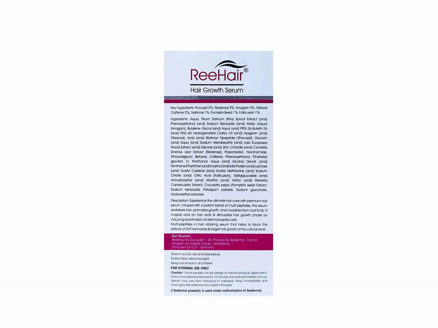 Reehair Hair Growth Serum