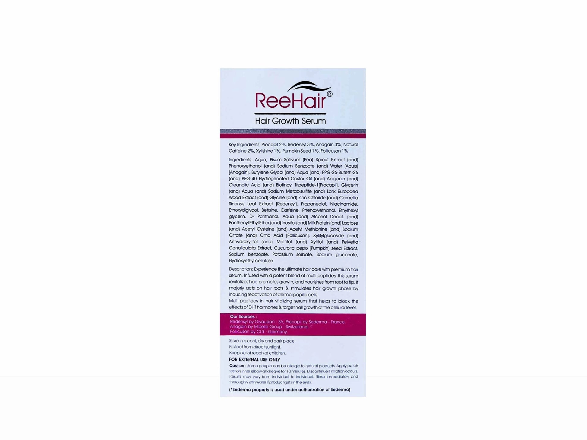 Reehair Hair Growth Serum