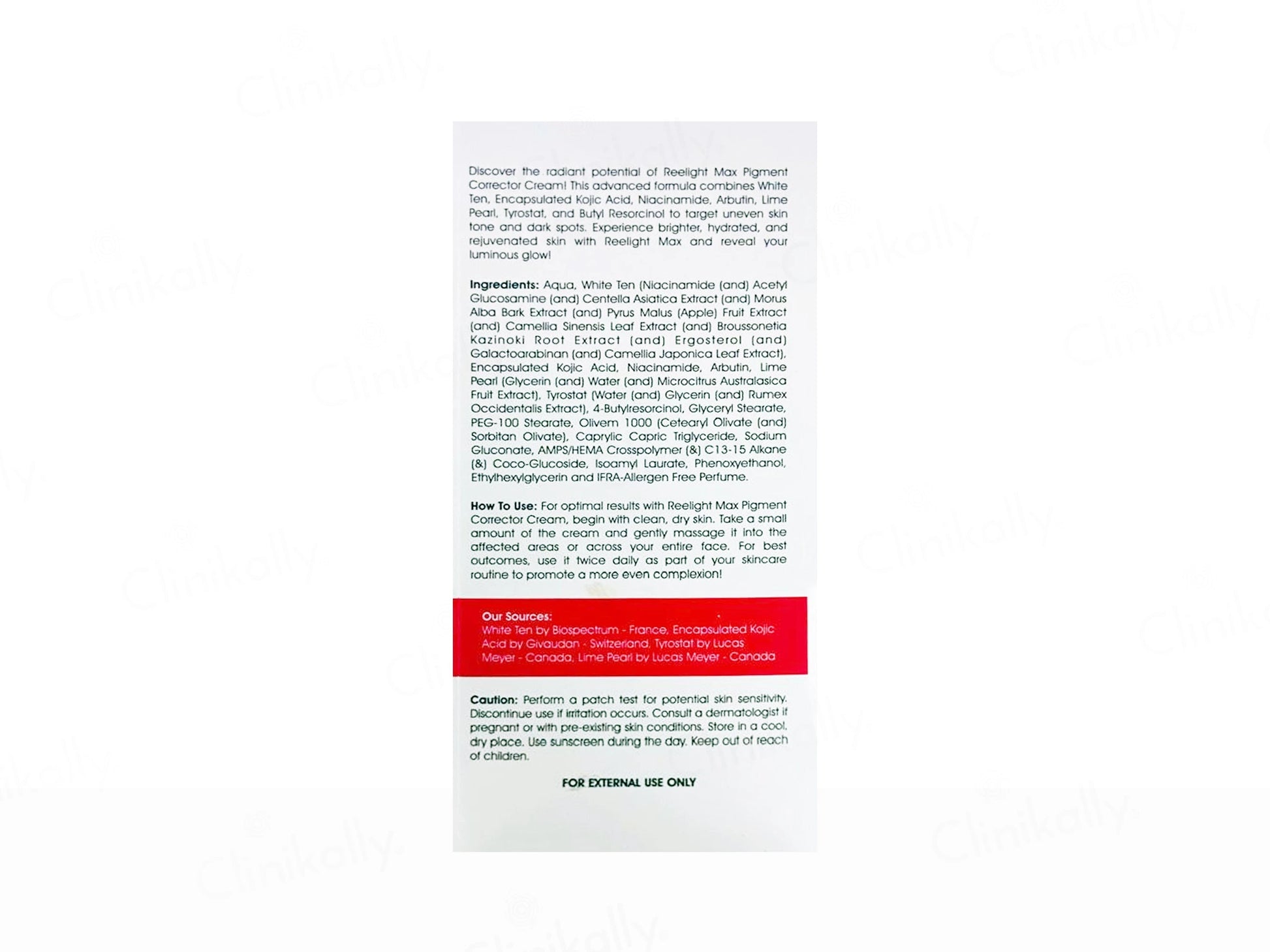 Reelight Max Pigment Corrector Gel Cream