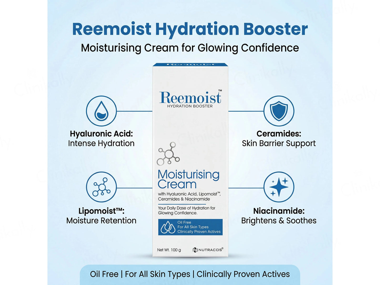 Reemoist Hydration Booster Moisturising Cream