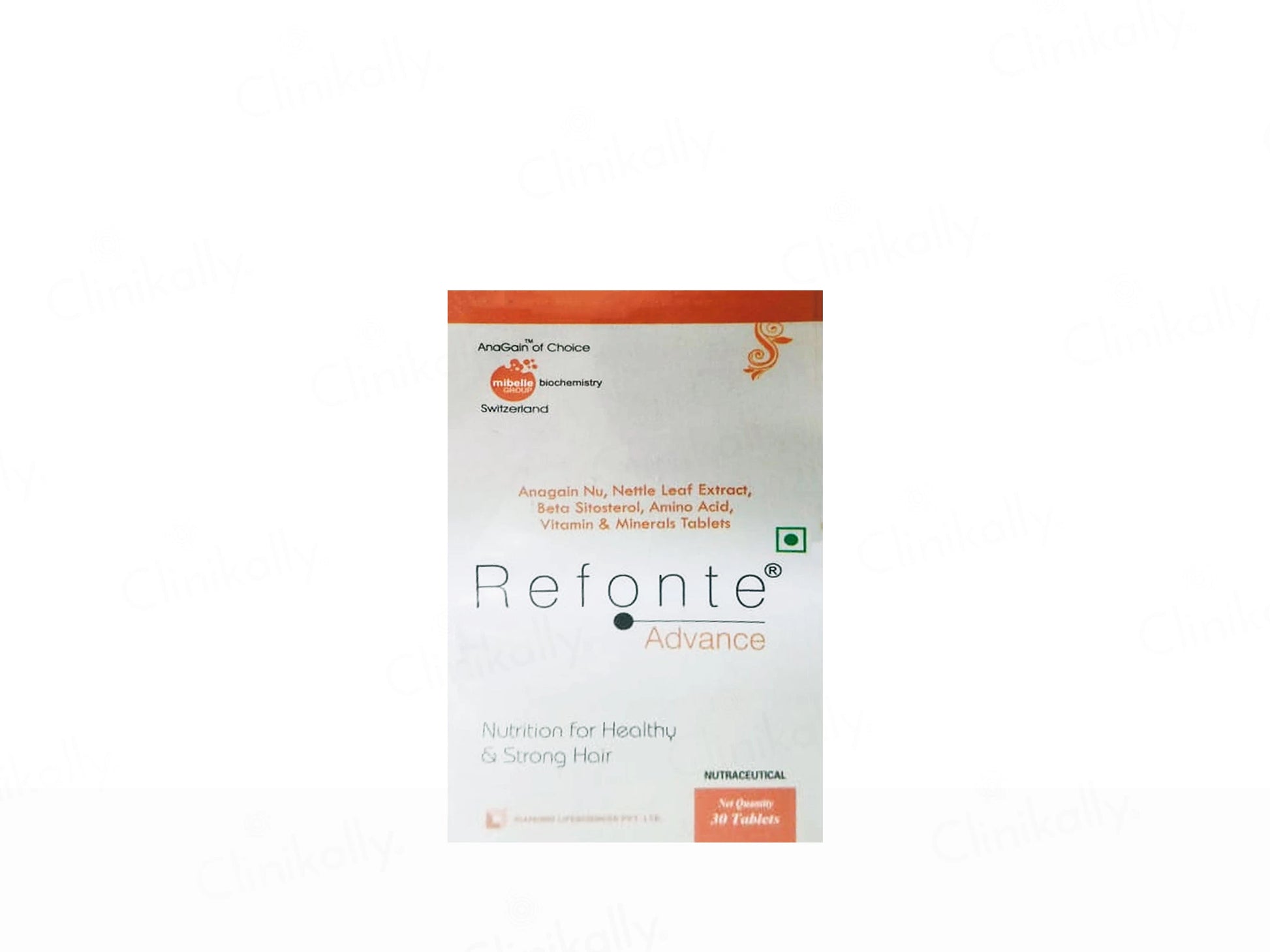 Refonte Advance Nutraceutical Tablet For Healthy and  Strong Hair