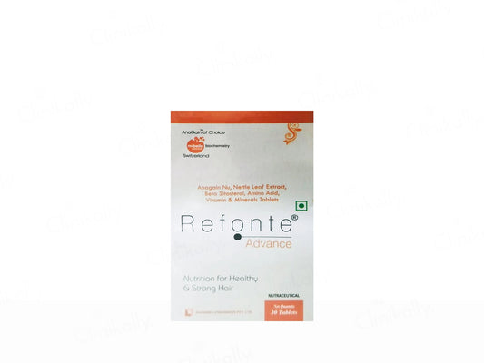 Refonte Advance Nutraceutical Tablet For Healthy and  Strong Hair