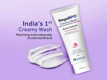 Rega-BPO Acne Control Creamy Wash