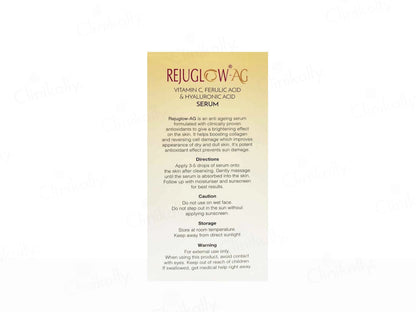 Rejuglow-AG Anti-Ageing Face Serum