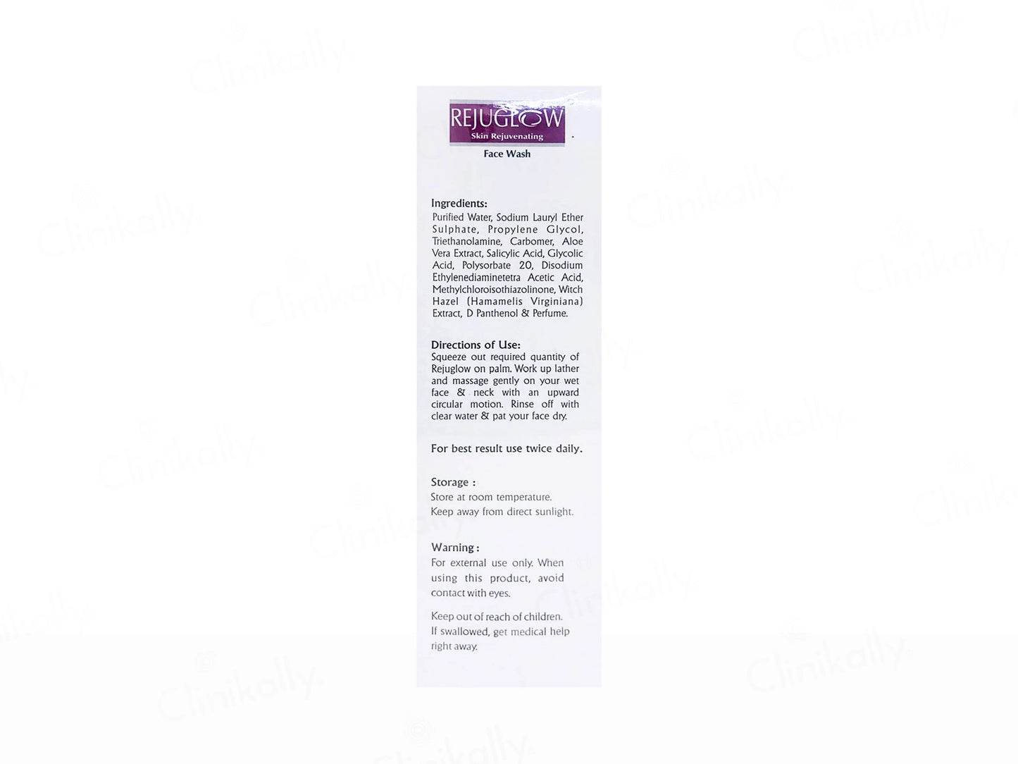 Rejuglow Skin Rejuvenating Face Wash