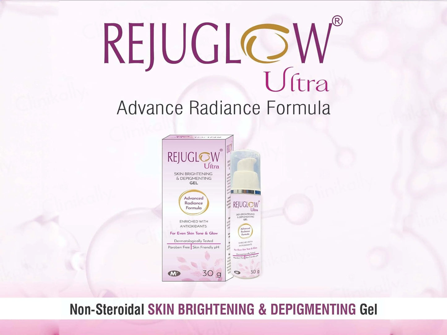 Rejuglow Ultra Skin Brightening and  Depigmenting Gel