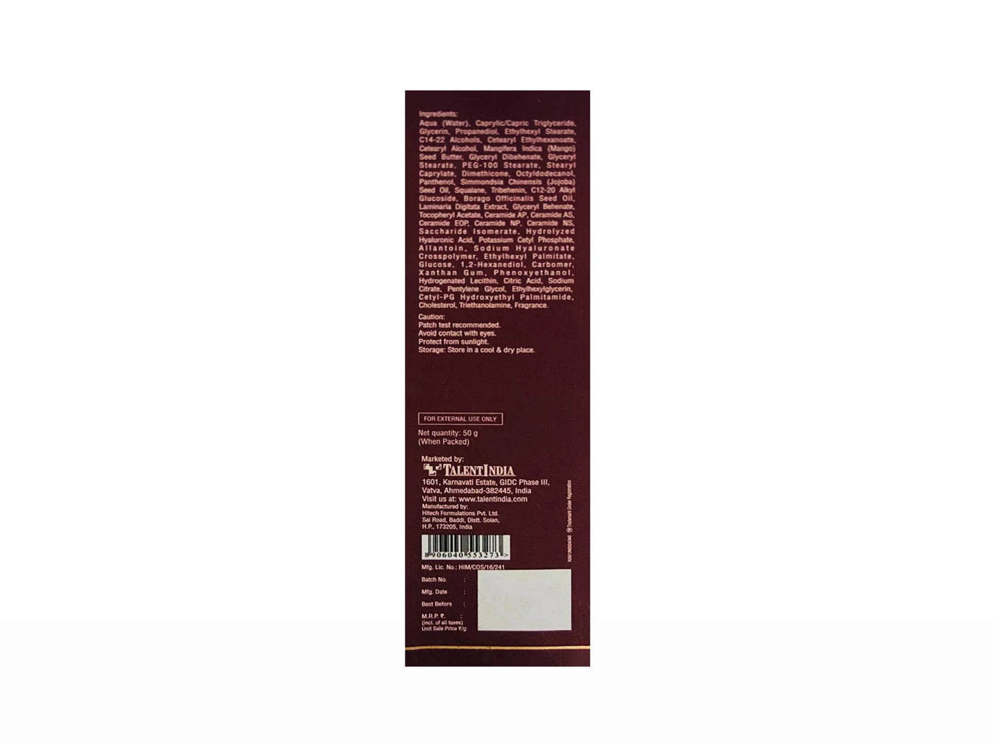 Remoiz-C Multi Ceramide Moisturizing Cream