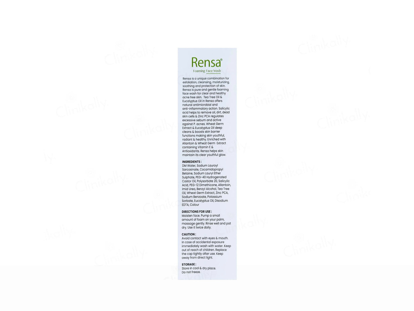 Rensa Foaming Face Wash