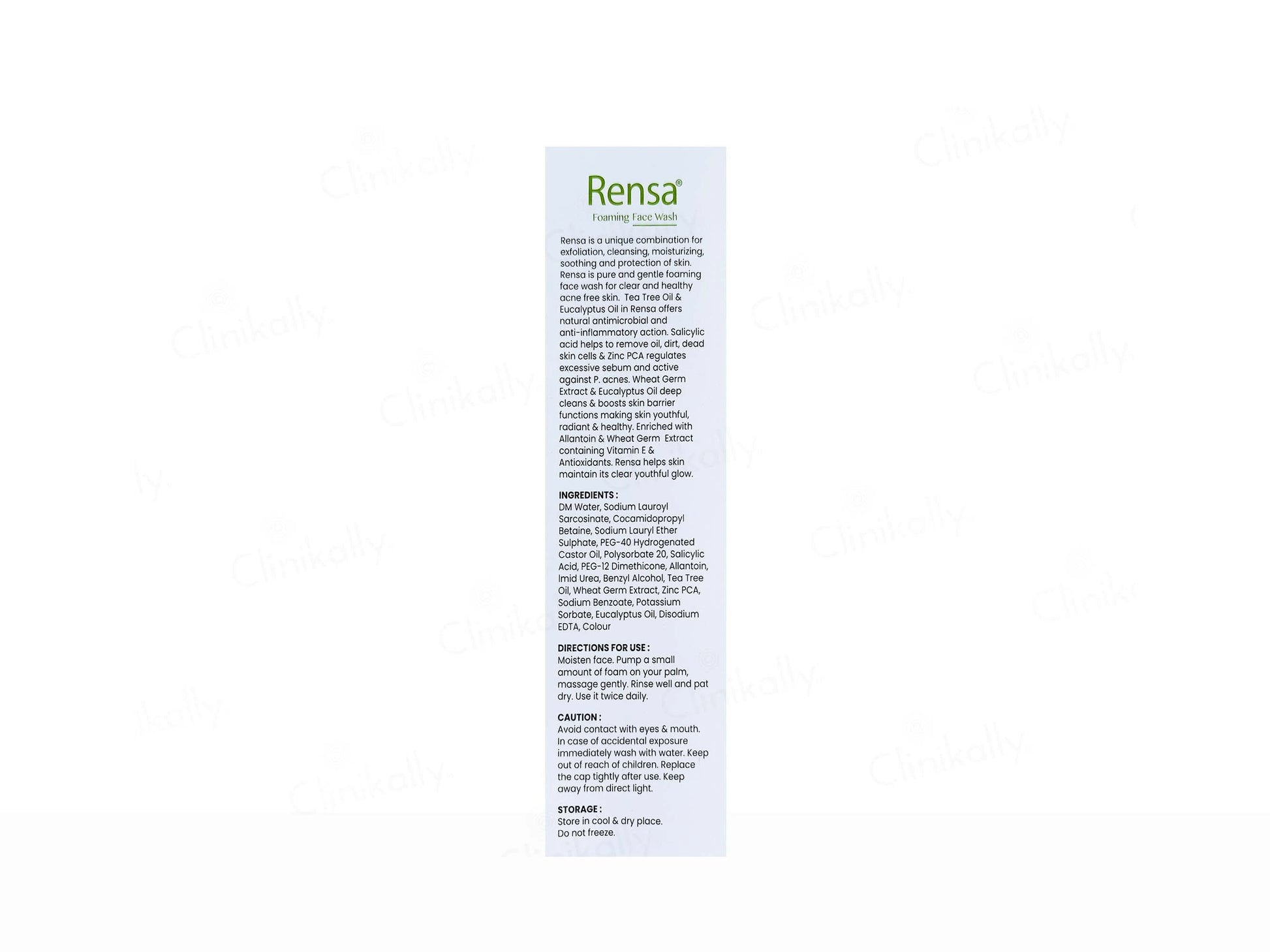 Rensa Foaming Face Wash