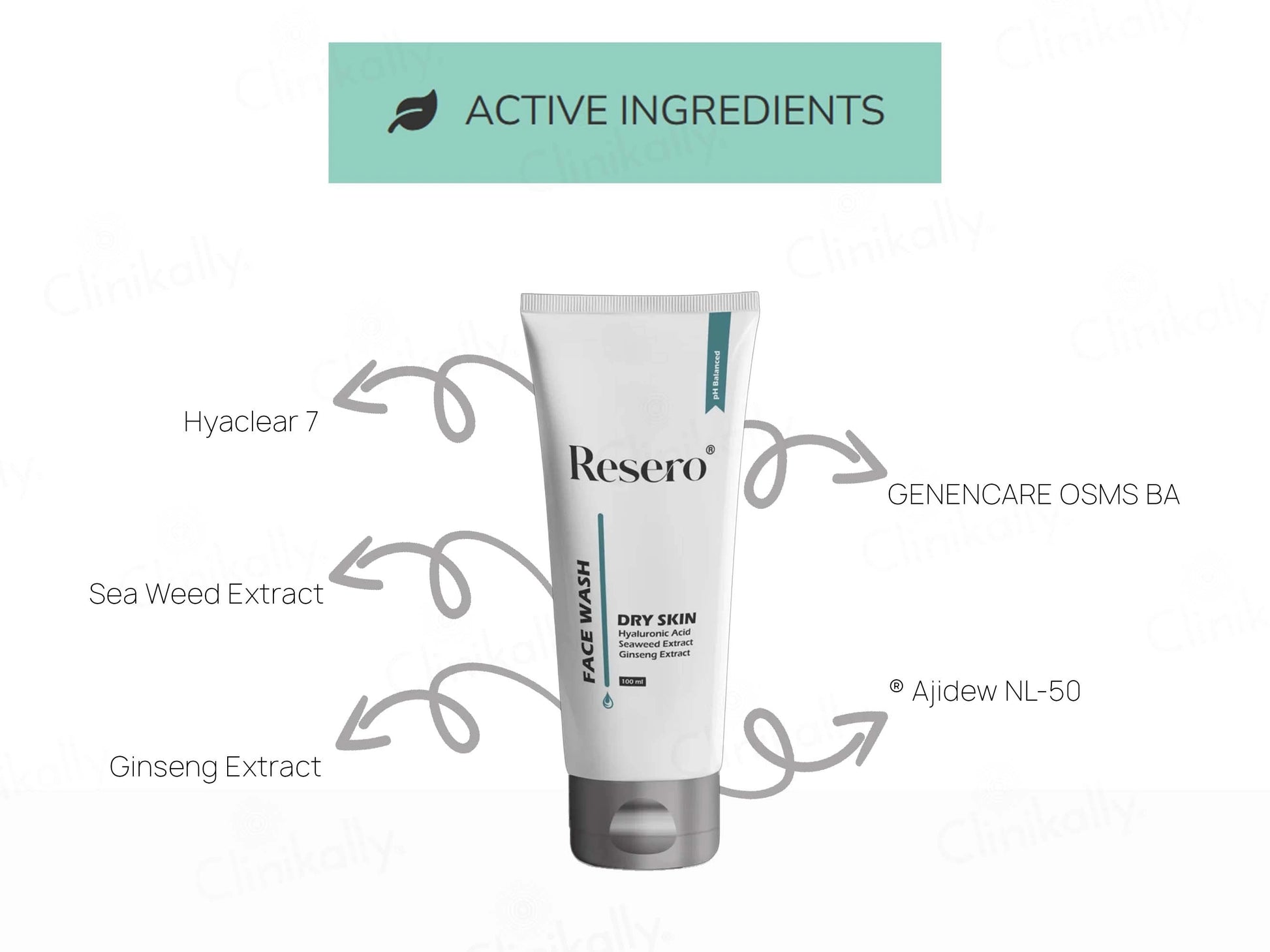 Resero Face Wash Gel For Dry Skin