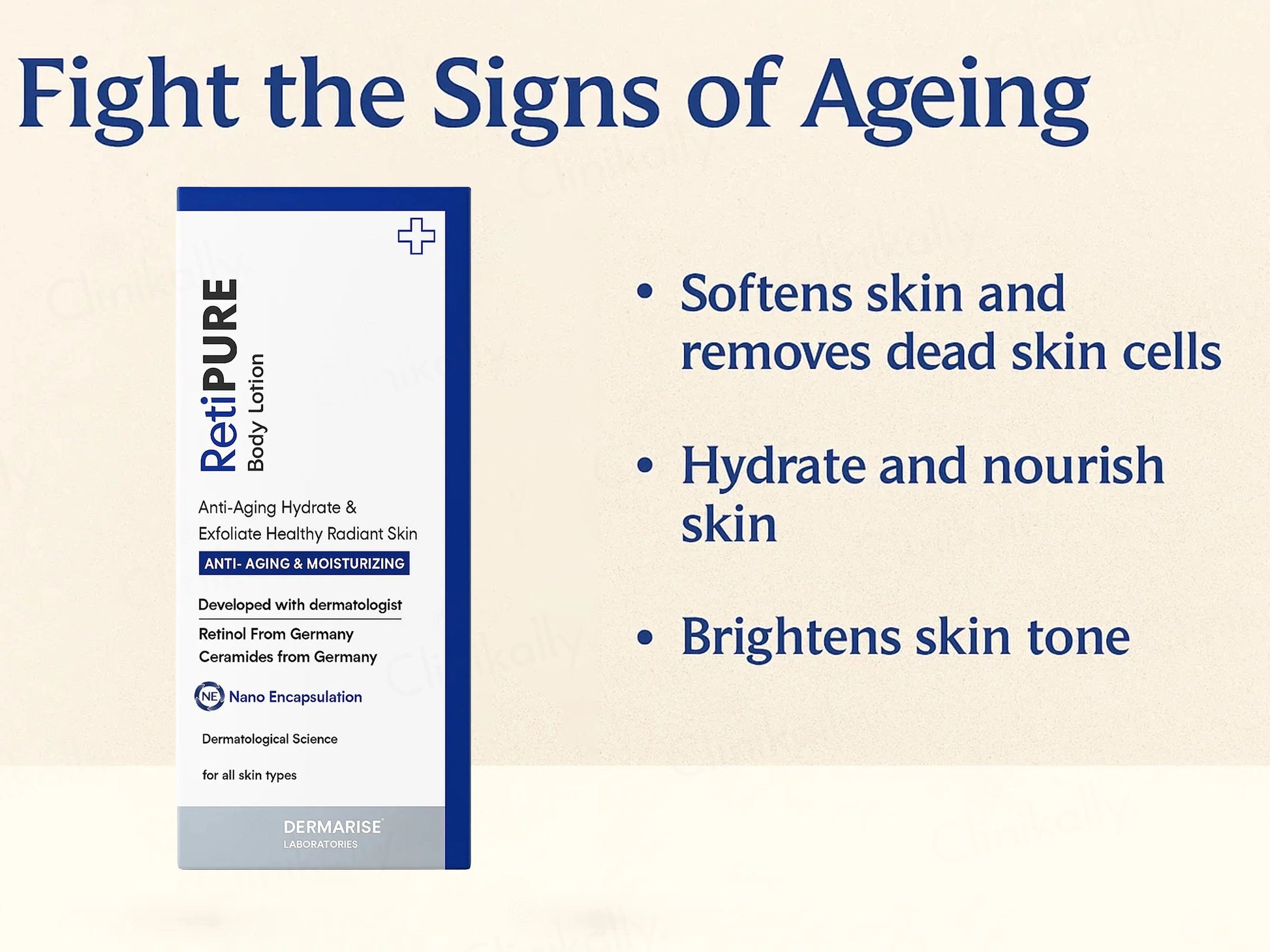 Retipure Anti-Aging and  Skin Lightening Body Lotion