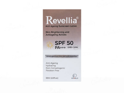 Revellia Anti Ageing Sunscreen Lotion SPF 50 PA