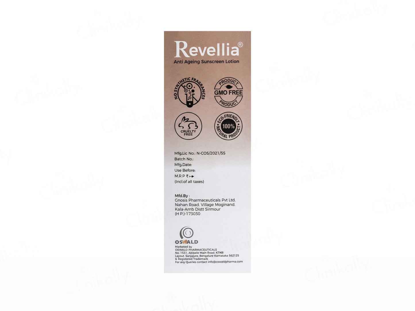 Revellia Anti Ageing Sunscreen Lotion SPF 50 PA