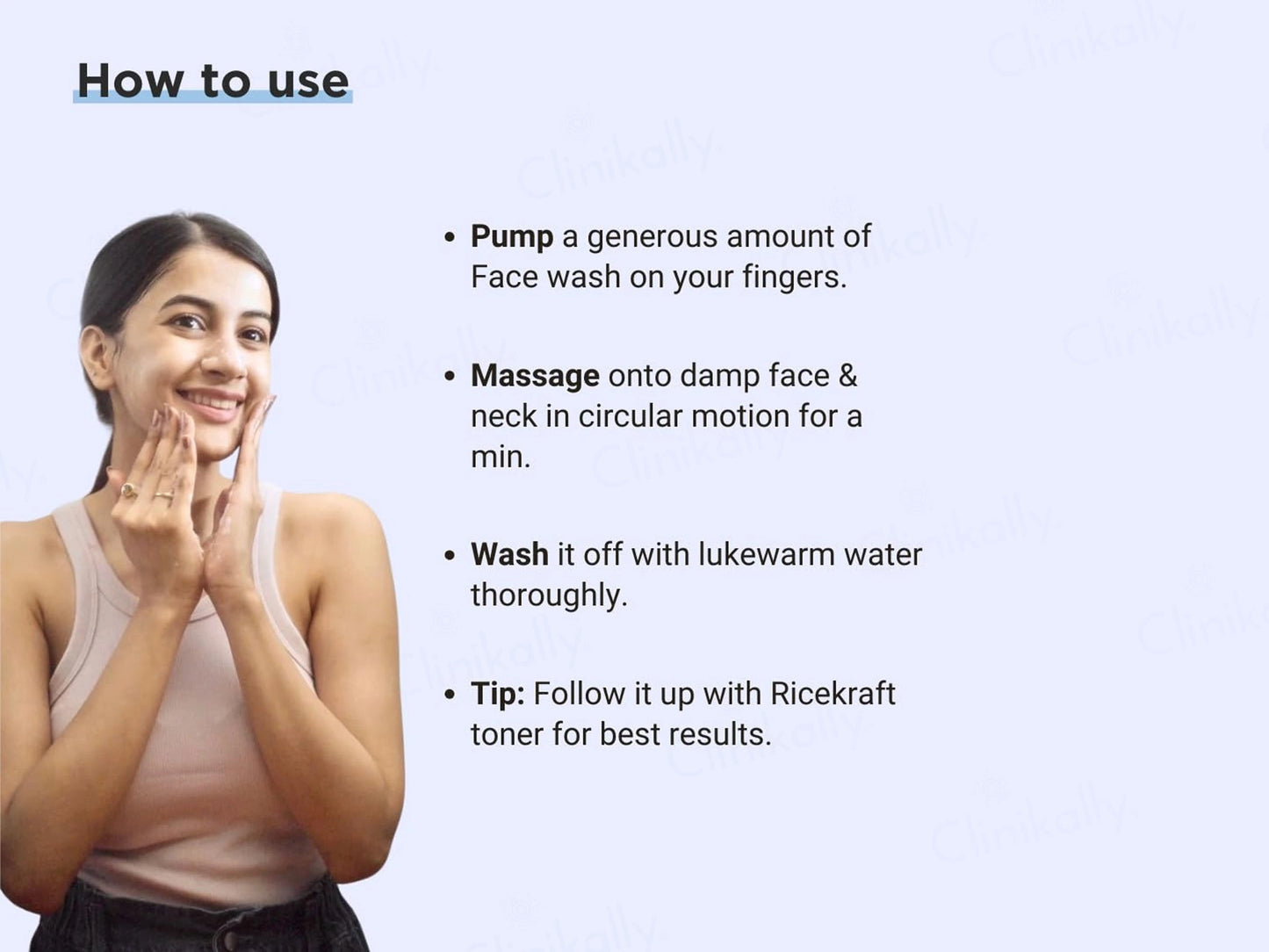RiceKraft Rice and  Aloe Vera Gentle Cleanser Face Wash