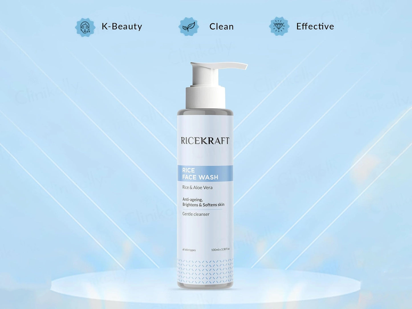RiceKraft Rice and  Aloe Vera Gentle Cleanser Face Wash