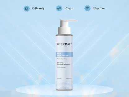 RiceKraft Rice and  Aloe Vera Gentle Cleanser Face Wash