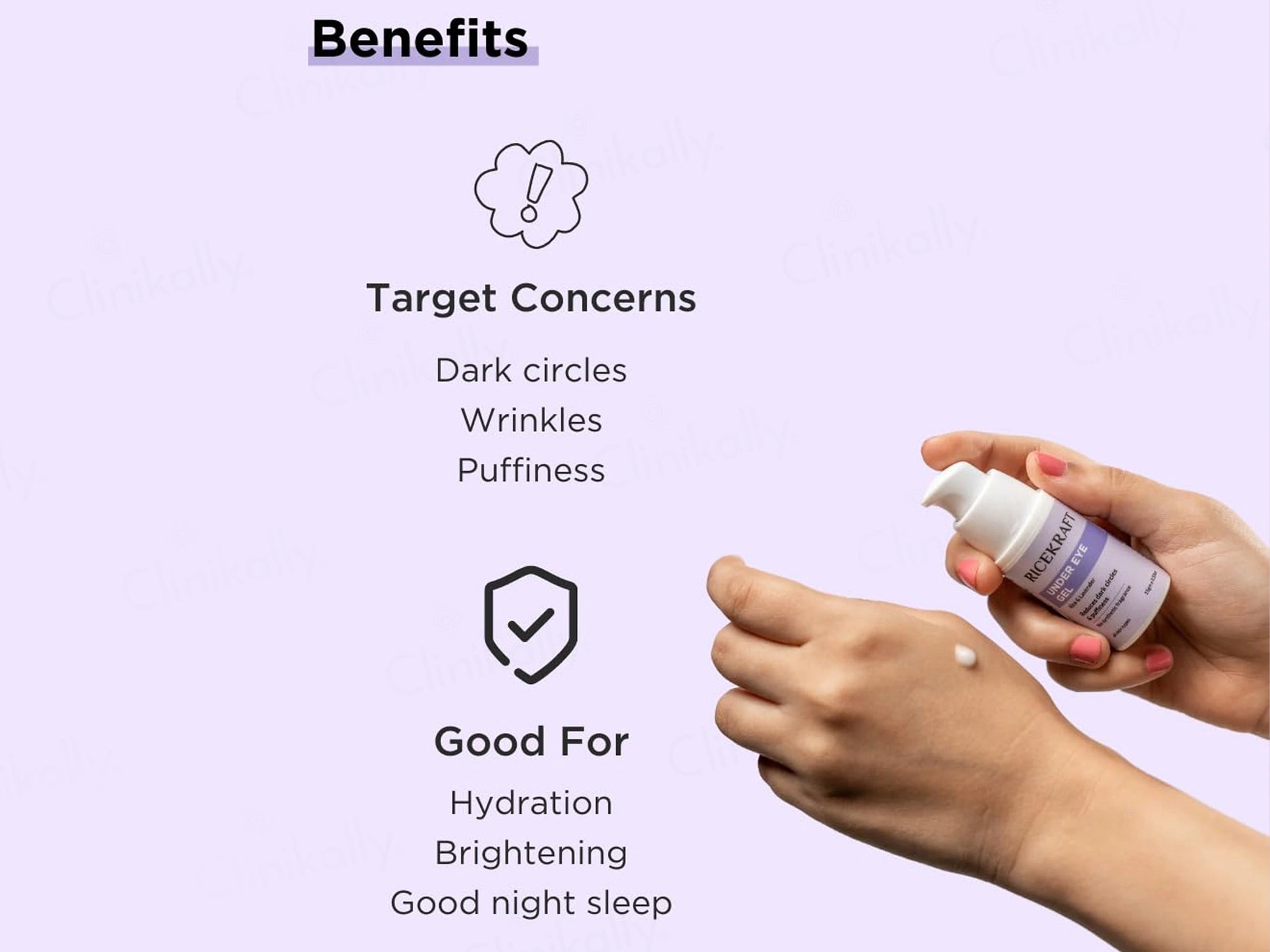 RiceKraft Rice and  Lavender Under Eye Gel