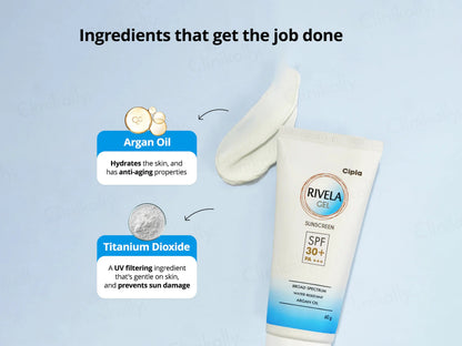 Rivela Gel Sunscreen SPF 30 PA