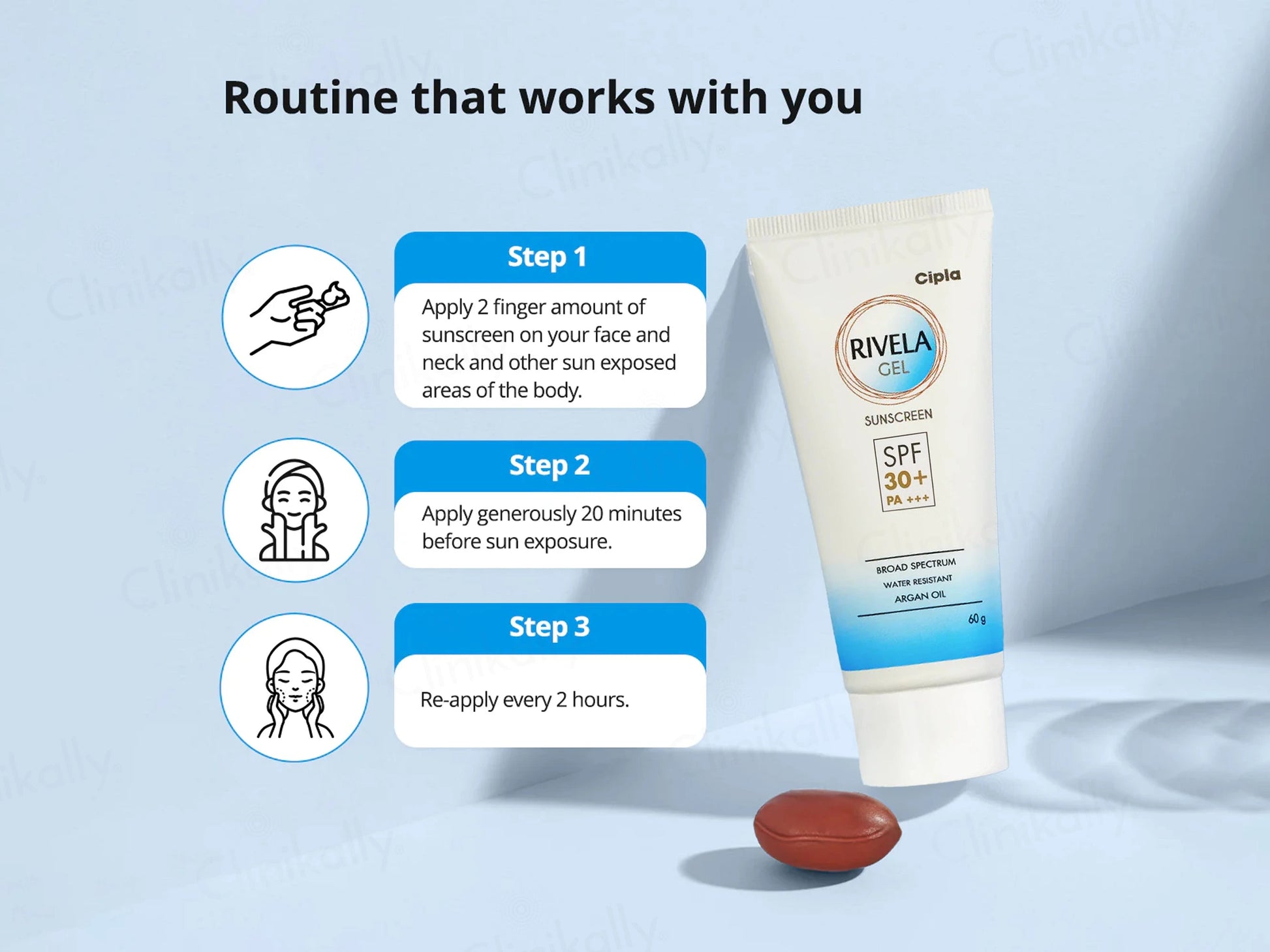 Rivela Gel Sunscreen SPF 30 PA