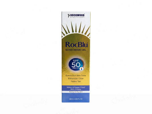 Rocblu Sunscreen Gel SPF 50 PA
