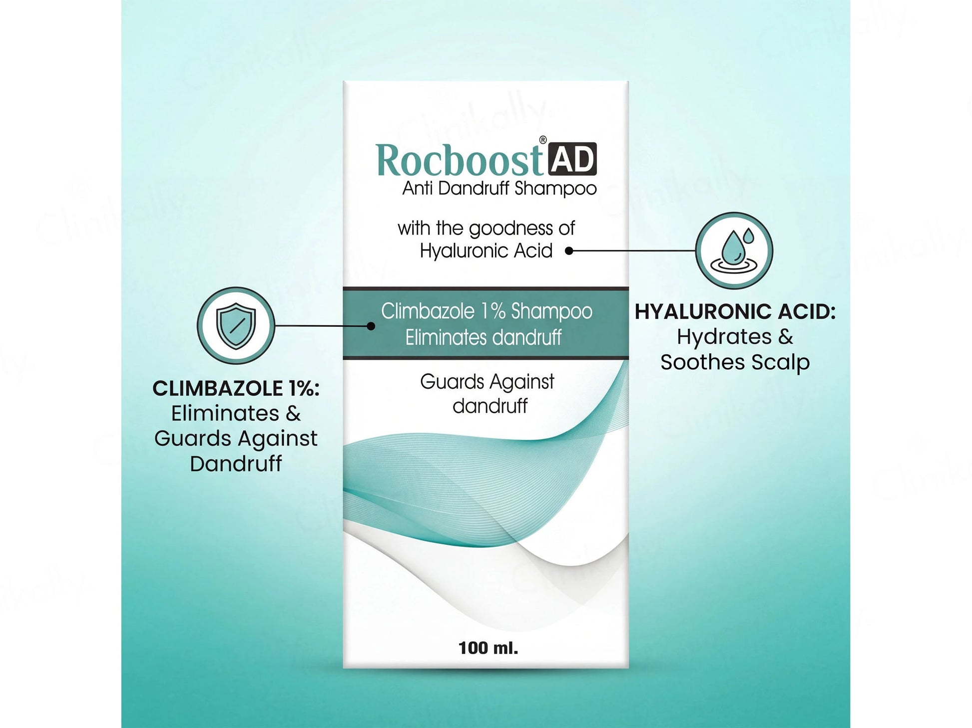Rocboost AD Anti Dandruff Shampoo