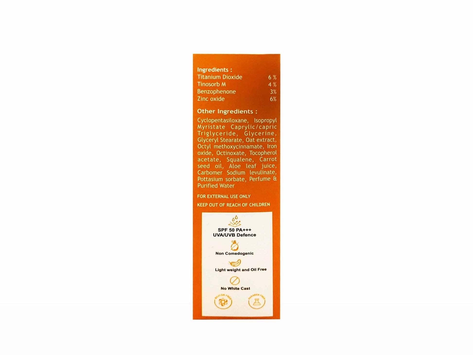 Rompex Tinted Sunscreen Gel SPF 50 PA