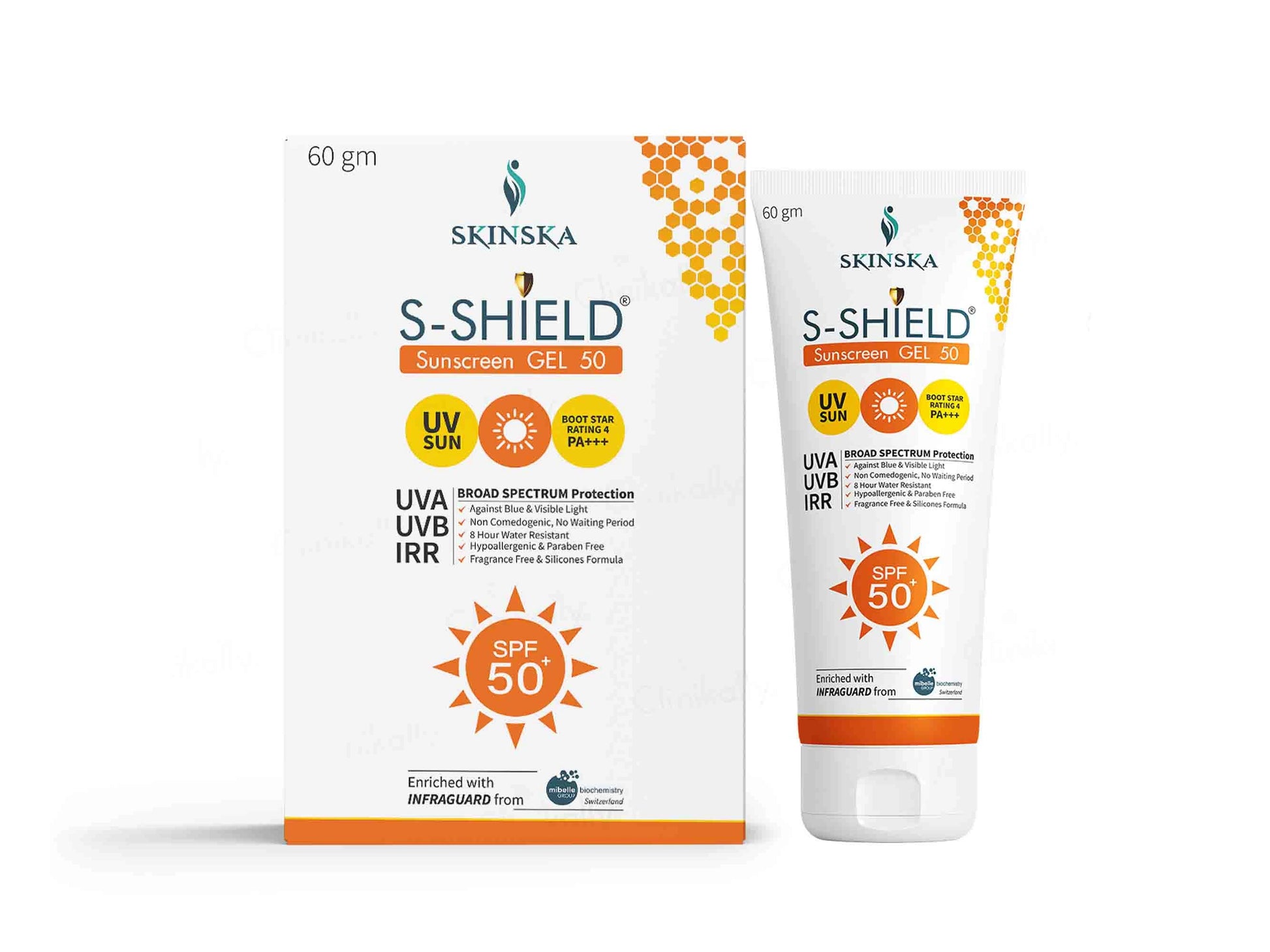 S-Shield Sunscreen Gel SPF 50
