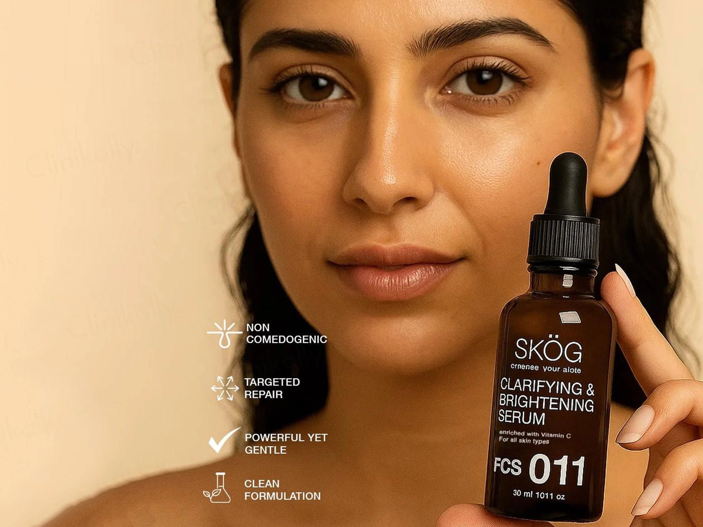 SKOG FCS Clarifying and  Brightening Face Serum