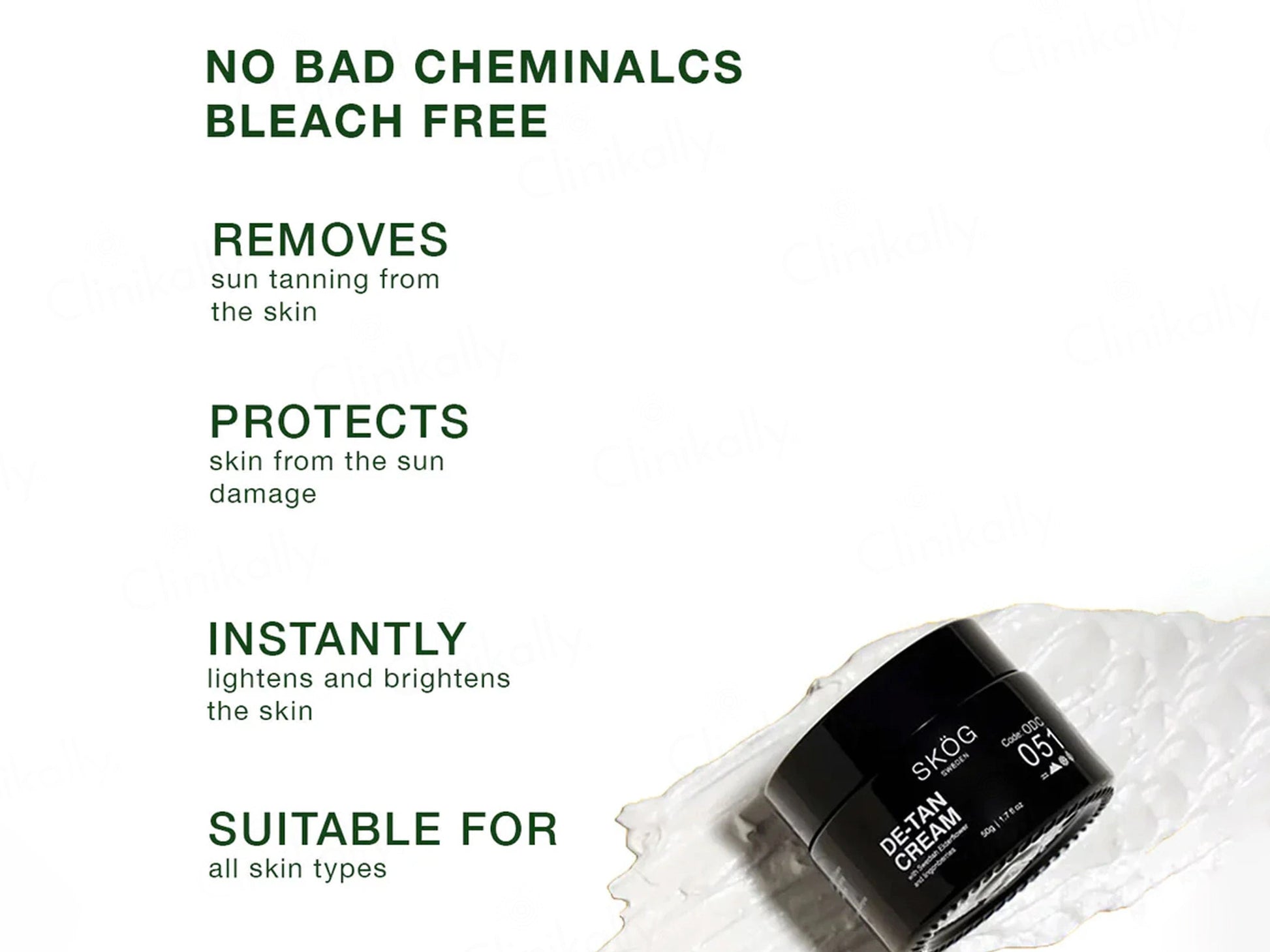 SKOG ODC De-Tan Cream